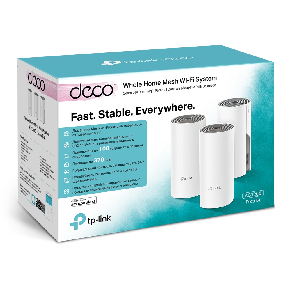 TP-LINK Deco E4 (3-Pack)