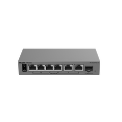 Reyee RG-ES207GS-LP 6-портовый гигабитный Cloud-Managed PoE коммутатор с 1 SFP