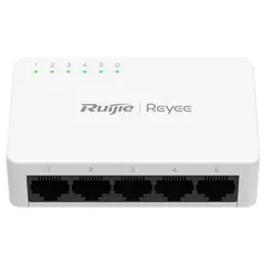 Ruijie Reyee RG-ES05G-L — PoEsiz 5 portli gigabit boshqarilmaydigan kommutator