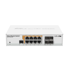 MikroTik CRS112-8P-4S-IN — PoE kommutator