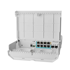 MikroTik netPower Lite 7R CSS610-1Gi-7R-2S+OUT — PoE коммутатор