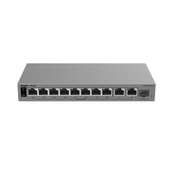 Reyee RG-ES211GS-P 10-портовый гигабитный Cloud-Managed PoE коммутатор с 1 SFP