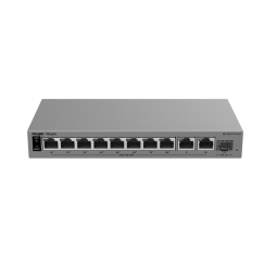 Reyee RG-ES211GS-LP 11-портовый гигабитный Cloud-Managed PoE коммутатор с 1 SFP