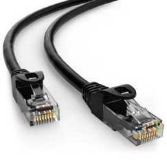 AE-C5E-UTP-1M Черный