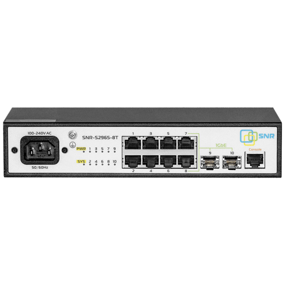 SNR-S2965-8T