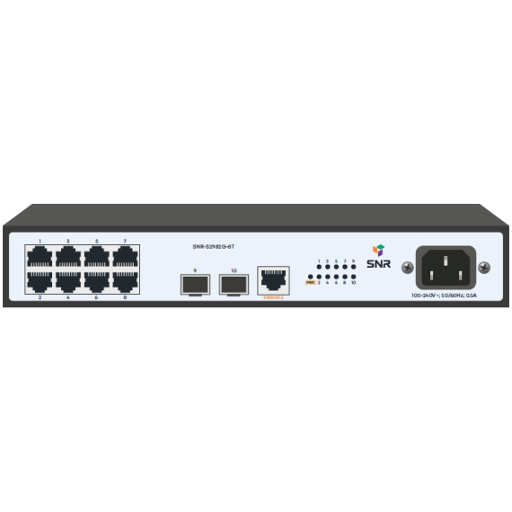 SNR-S2982G-8T
