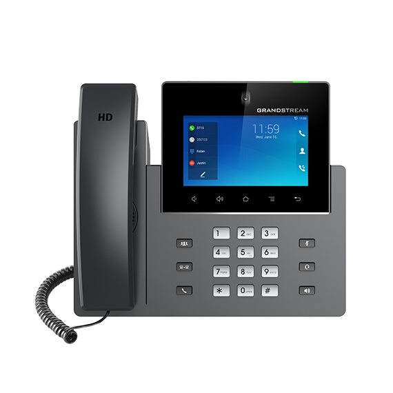 Grandstream GXV3450 профессиональный IP-видеотелефон с 5-дюймовым экраном